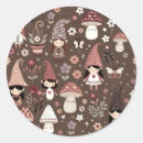 Search for cute mushroom stickers Whimsical