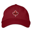 Search for stitched maple leaf Red