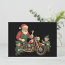 Search for bikers christmas cards Santa