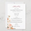 Search for peach floral invitations Rustic