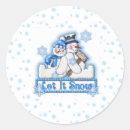 Search for blue snowman stickers Merry christmas