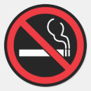 Search for white smoke stickers No smoking