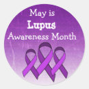 Search for lupus awareness stickers Purple
