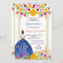 Search for navy blue floral sweet 16 invitations Flowers