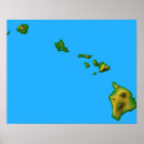 Search for hawaii map posters State