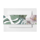 Search for rainforest wedding invitations Monstera
