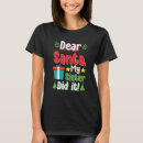 Search for sister elf tshirts Snow