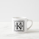 Search for monogram k mugs Elegant