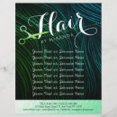 Search for hairdresser flyers Scissors