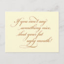 Search for be nice postcards Advice