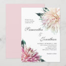 Search for dahlia wedding invitations Blossom