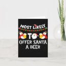 Search for beer christmas cards Santa