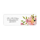 Search for pink magnolia return address labels Chic
