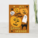 Search for spooky halloween cards Bats