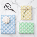 Search for blue and green wrapping paper Seamless pattern