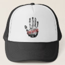 Search for warning sign hats Red