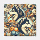 Search for huskies magnets Siberian husky