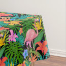 Search for pink flamingo tablecloths Flowers