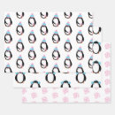 Search for christmas penguin wrapping paper Cute