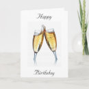 Search for champagne birthday cards Toast