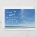 Search for seashells save the dates Coastal
