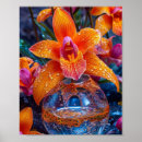 Search for orange orchid posters Nature