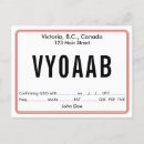 Search for amateur postcards Qsl