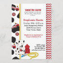 Search for fireman invitations Dalmation
