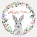 Search for happy easter wreath stickers Botanical