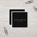 Search for luxury black business cards Boutique