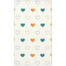 Search for love heart tablecloths Green