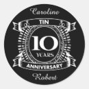 Search for 10th anniversary stickers Tenth