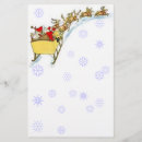 Search for vintage christmas stationery paper Reindeer