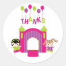 Search for bounce house thank you stickers Party