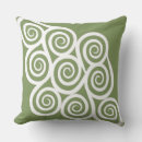 Search for abstract designs cushions White