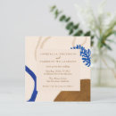 Search for abstract art square invitations Contemporary