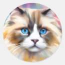 Search for ragdoll stickers Cat