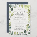 Search for eucalyptus engagement party invitations Botanical