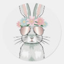 Search for vintage easter bunny stickers Rabbit