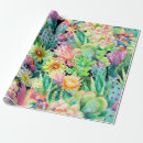 Search for succulent wrapping paper Cute