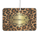 Search for leopard print car air fresheners Elegant
