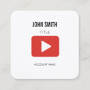 Search for youtube business cards Marketing
