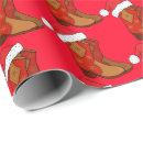 Search for texas christmas wrapping paper Western