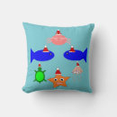 Search for sea creatures cushions Jellyfish