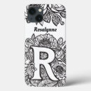 Search for tattoo design iphone cases Black and white