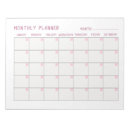 Search for monthly notepads Planning