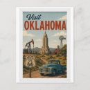 Search for oklahoma travel postcards Vintage