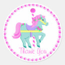Search for carousel thank you stickers Birthday