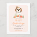 Search for peach floral invitations Watercolor