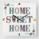 Search for home sweet home clocks Cute